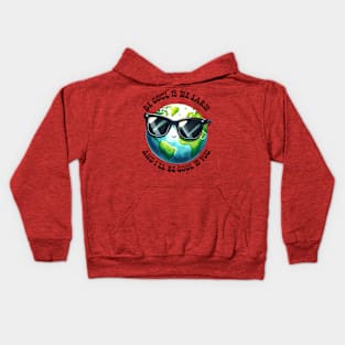 Be cool to the Earth Kids Hoodie